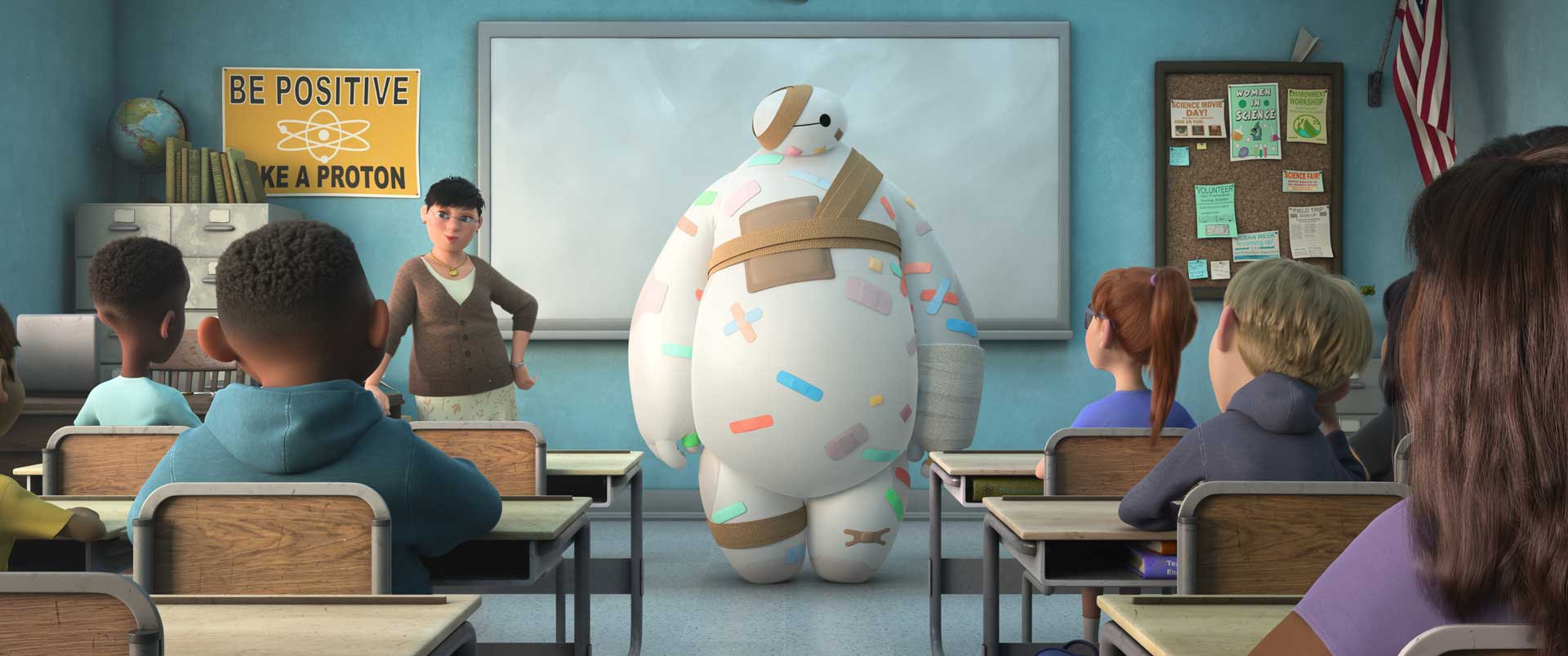 Baymax with bandages